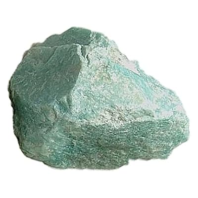 Amazonite Raw Crystals, Large 1.25-2.0" Healing Crystals Natural Rough Stones Crystal For Tumbling, Cabbing, Fountain Rocks, Decoration, Polishing, Wire Wrapping, Wicca & Reiki