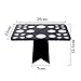 Travelmall 26 Makeup Brush &Nail Art Brushes Holder Organizer Tree Brush Dryer Folding Collapsible Air Drying Tower Mix Size (black)