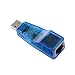 Produktbild Fannty LAN-Adapter, Ethernet Externer USB-zu-LAN-RJ45-Laufwerk-freier Netzwerkkartenadapter 10/100 Mbit/s