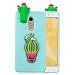 Produktbild Redmi Note 4 Hülle, Xiaomi Redmi Note 4 (5,5 Zoll) 3D Karikatur Handyhülle, Carols Kaktus Dünnes Weich Silikon Cartoon-Case Cover Stoßfeste Anti-Rutsch Schutzhülle, Backcover Handy-Tasche Bumper Phone Etui für Xiaomi Redmi Note 4 (5,5 Zoll) - Grün