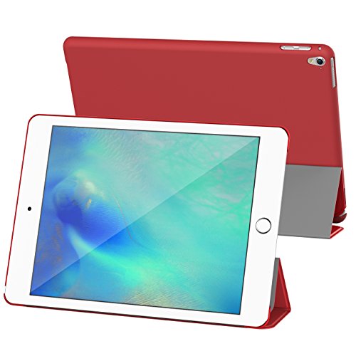 iPad Pro 9.7 Hülle, JETech iPad Pro 9.7 Slim-Fit Smart Case Hülle Schutzhülle Tasche mit Leichte Ständer und Auto Schlaf / Wach Funktion für Apple iPad Pro 9.7 (Rot) - 5
