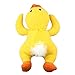 Amison 500ml Baby Cartoon Holder Storage Bag Plush Pouch Soft Covers for Milk Bottle Boxes (Duck)