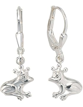 JOBO Boutons Frosch 925 Sterling Silber Ohrringe