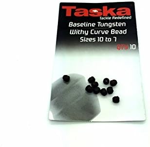 Taska Baseline Tungsten Withy Curve Beads : 10-7