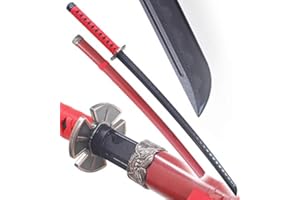 RKS DIFFUSION One Piece Katana Tout en Plastique Polypropylene Zoro Sabre Kitetsu 105cm Epee Entrainement Combat + Fourreau