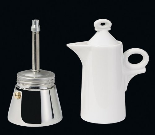CILIO Espressokocher GIOTTO Edelstahl und Porzellan, Espressokocher 2 Tassen GIOTTO CILIO Espressokocher GIOTTO Edelstahl und Porzellan, Espressokocher 2 Tassen GIOTTO Bilder