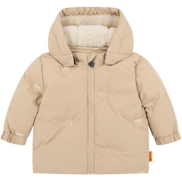 Steiff Jacke Für Baby-Mädchen Mit Süßer Teddybär-Applikation