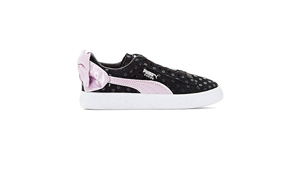 puma suede bow dots