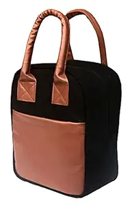 Foonty Unisex Canvas Lunch Bag (Brown)