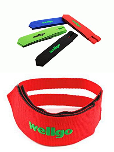2x Straps Correas de Nylon de WELLGO para Pedales de Bicicleta Fixie R