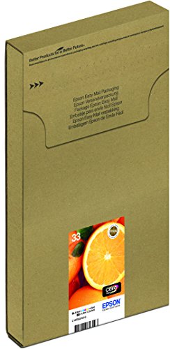 Epson Original T3337 Orange, Claria Premium Tinte, Text- und Hochglanzfotodruck (Multipack 5-farbig) (CYMK + Photo-schwarz) - 3