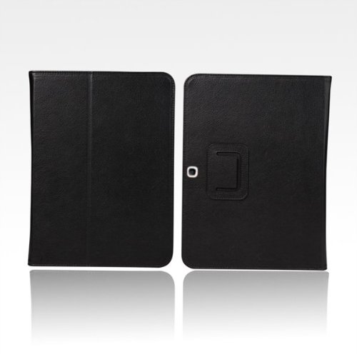 Tasche für Samsung Galaxy Tab 4 10.1 Hülle Case Cover Schutz schwarz Pen Folie - 4