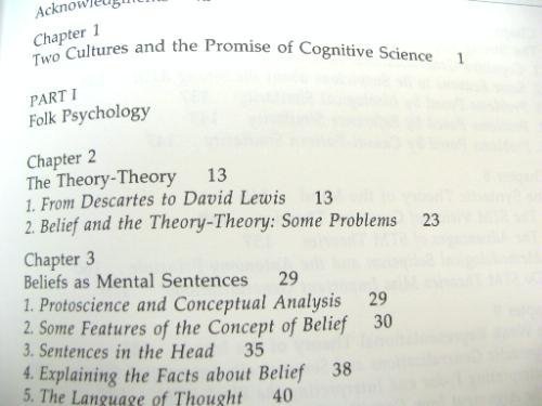 From Folk Psychology to Cognitive Science: Case Against Belief livre