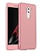 Produktbild HUAWEI Honor 6X Hülle 360 Rosé gold Grad Ultra dünn Alles inklusive Schutz 3 in 1 PC Telefon cover case JOYTAG