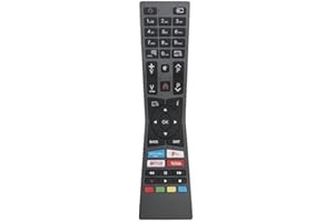 YQZBTX Replacement RM-C3338 Universal TV Remote for Bush/JVC Smart TV LT-24C680 LT-24C681 LT-24C685 LT-24C686 LT-32C690 LT-32C691