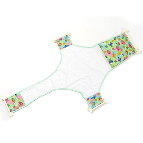 Baby Infant Bath Seat Support Net, Newborn Baby Bath Net Head Support  Safety Security Seat Bathtub Sling Shower Mesh Bathing Cradle Seat Support  Sling