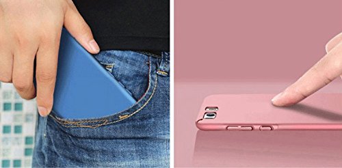 Qissy Carcasa Samsung Galaxy S7  Ultra Ligero Suave Sedoso Pintura PC Funda Protectora de tel  fono Protective Case Cover para Samsung Galaxy S7 5 1    Oro 