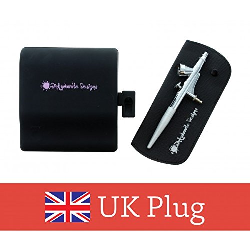 Preisvergleich Produktbild Dinkydoodle Designs Airbrush-Set Kit Schwarz