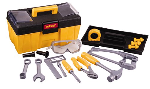 Preisvergleich Produktbild Red Box 65010 - Spiel-Werkzeugkiste mit 18 Zubehörteilen