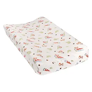 Trend Lab Forest Gnomes Deluxe Flannel Changing Pad Cover