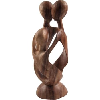 Feng Shui Figuren Variante 20 Cm Holzfigur Acrobat Grosse Farbe Dunkel