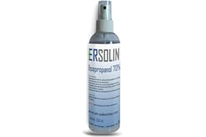 ERSOLIN Isopropanol 70% (IPA, isopropyl alcohol, 2-propanol) - in spray bottle - 250 ml