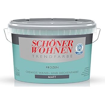 SCHÖNER WOHNEN FARBE Wand- und Deckenfarbe Trendfarbe Sand, matt, 2,5 l