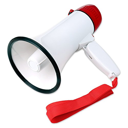 Schramm Onlinehandel Megaphone / Megafon inclusive 4 R14 Batterien (0265) - 3