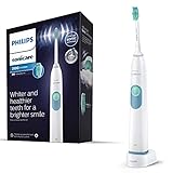 Philips Sonicare DailyClean 3100 Electric Toothbrush, White with ProResults Brush Head (UK 2-Pin Bathroom Plug) HX6221/56