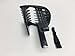 New Black Clipper COMB 1-7mm For PHILIPS Plastic Trimmer HC9450 HC9452 HC9490 HC9450/13 HC9450/15 HC9450/20 Series 9000 BEARD Hair Replacement Parts