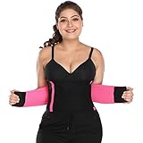 Unterstützt Rücken - Bei Rückenproblemen wirkt der Gurt als Kompressionsbinde, um die Lendenwirbelsäule zu unterstützen, Schmerzen zu lindern und die Körperhaltung zu verbessern. Diese Bauchweggürtel ist ein Must für long-zeit sitzende Büroangestellter und schützen Ihre Rücken beim Fitness