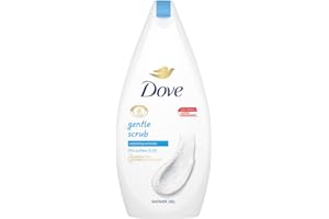 Dove Gel de Ducha Exfoliante Sin Sulfato SLES y Con Hidratantes Vegetales e Ingredientes de Origen Natural 500ml
