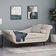 Aisha CRAfT Classic Modern Feel Chaise Lounge (Beige)