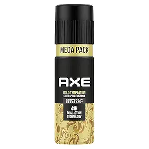 AXE Gold Temptation Long Lasting Deodorant Bodyspray For Men 215 ml