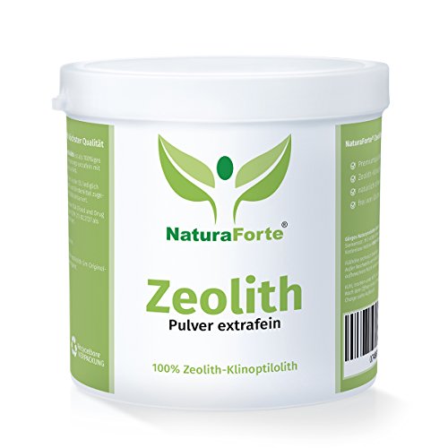 Preisvergleich Produktbild NaturaForte Zeolith Klinoptilolith Pulver, 500g Dose