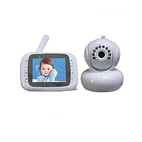 Preisvergleich Produktbild Upgrade-Zwei-Wege-Talk Audio Video Baby Monitor Mit Nachtsicht & VOX Modus 3,5 "Farb-LCD-Display 2,4 GHz , A