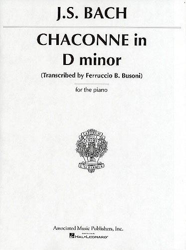 Chaconne in D Minor - Piano - BOOK