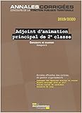 Adjoint d'animation principal de 2e classe, concours et examen : Concours externe, interne, 3e concours, examen d'avancement de grade catégorie C