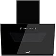 Livpure Emerald-Neo-90 1400 m3/hr Slant |Filterless Auto-Clean Kitchen Chimney with oil collector|10 Year Warranty On Motor (2 Year Comprehensive) by Livpure, (Touch And Gesture Control, Black)