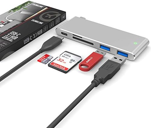 MacBook Pro Type C USB-C Port Hub Adapter Type-C With Charging Port