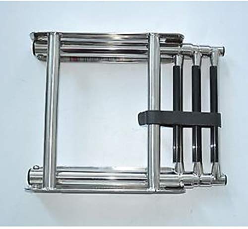 Preisvergleich Produktbild FidgetKute Teleskopleiter mit 3 Stufen unter der Plattform