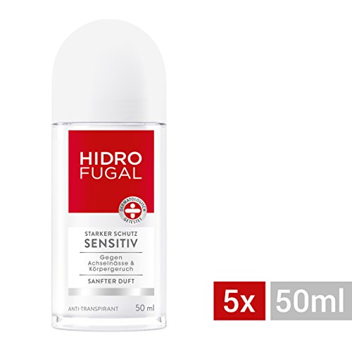 Hidrofugal Anti-Transpirant Sensitiv Roll-On, 5er Pack (5 x 50 ml) - 2