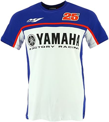 Maverick Vinales 25 Moto GP Yamaha Factory Racing T-shirt Official 2017