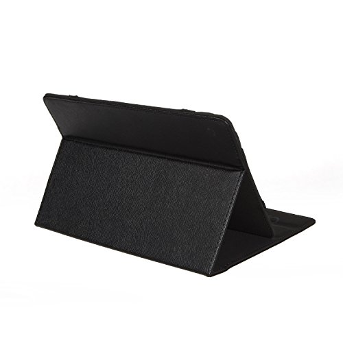 Universal Slim Tasche für Tablet Modelle 7, 8, 9 oder 10 Zoll Größe Schutz Case Hülle Cover (7 / 8 Zoll, Schwarz) - 3