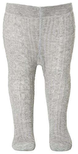 Noppies Baby Girls G Tights Fay cable Full Tights, Beige (sand Melange C027), 3-6 Months (Manufacturer size: 62-68)