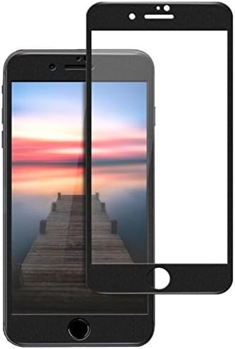 XINRD iPhone 7/8 Plus Matte Full Screen Protector Soft edge Scratch Resistant Anti-fingerprint Anti-Glare 9H 0.26mm Tempered Glass Protective Film fit iPhone 7/8 Plus 5.5" Black