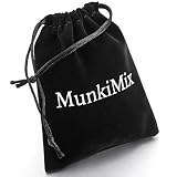 MunkiMix Holz Anhänger Halskette Braun Kruzifix Kreuz Kugel Perle Perlen Retro 24 Zoll Rosenkranz Kette Herren,Damen - 5
