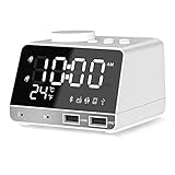 silvercrest funk radiowecker test ⏰【Personalisierter Doppelwecker】Legen Sie einfach eine TF-Karte, die Ihre Lieblingsmusik speichert, können Sie Ihren Weckruf Klingelton anpassen, können Sie auch Alarm oder Radio Alarm Modus ohne TF-Karte einstellen.Außerdem können Sie auch 3 Wecker Mode, Montag bis Freitag einstellen, Montag bis Samstag und Täglicher Alarm. Also genießen Sie Ihren persönlichen Wecker.