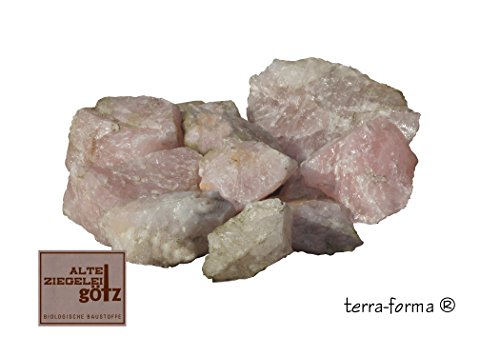 Preisvergleich Produktbild Rosenquarz 80-200 mm 10 kg