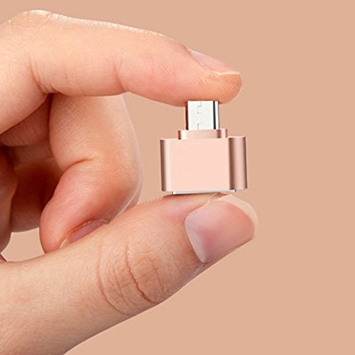 lucklystar Adapter OTG Micro USB (männlich) auf USB 2.0 (Buchse) Flash Festplatte Plug Adapter – Micro USB OTG zu USB Adapter für Android Smartphone/Tablet mit OTG Funktion (Huawei Samsung Galaxy Tab S/S2/Pro, LG G4/3/2/1/G Pro 1/2, Sony Xperia Z1/Z2/Z3/Z5, HTC One M8/M9, Google Nexus 5/6/7/9/10, Galaxy S7/S7E/S8/S8e/S6E +/S5/S4, Note 5/Edge/4/3/2/Pro/10.1/8.0 & # xff09; - 3